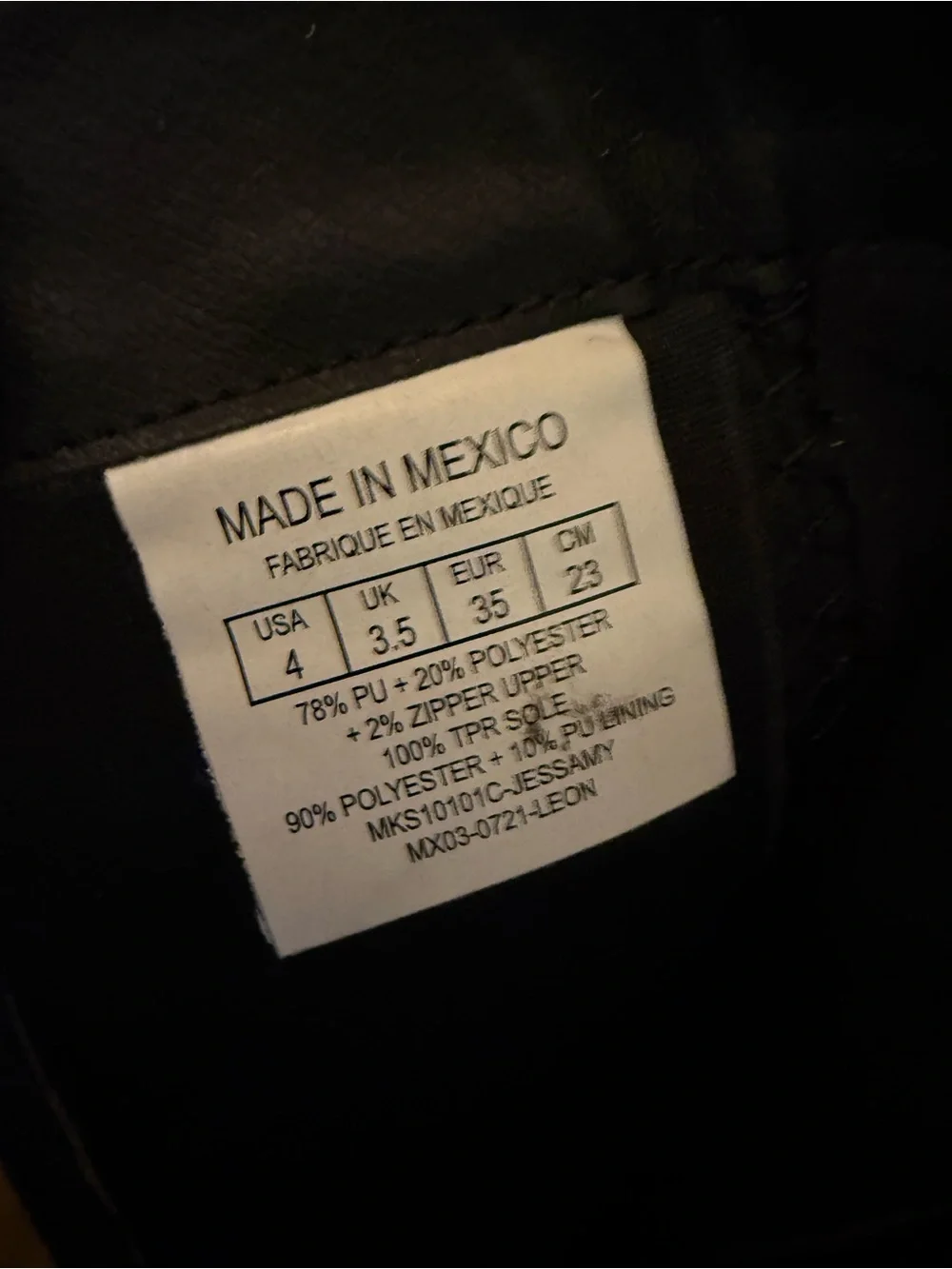 Michael Kors Black Tall Riding Boots Size 4 Gold MK Buckle